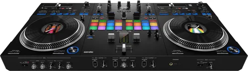 Vista 2 de Controlador DJ Serato Pioneer DDJ-REV7 de 2 plataformas con cubierta de policarbonato Decksaver DS-PC-DDJREV7 para Pioneer DDJ-REV7