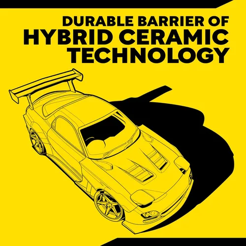 Vista 6 de Meguiar's - Cera de cerámica híbrida, cera en aerosol fácil de usar para el detalle del automóvil con la potencia protectora superior