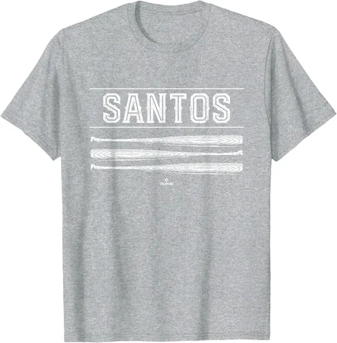Vista 6 de Vintage Baseball Bat Gameday Lisandro Santos Prospect T-Shirt