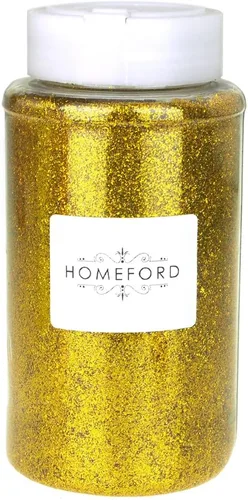 Vista 17 de Homeford Botella de purpurina fina, 1 libra a granel (negro)