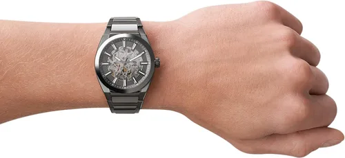 Vista 5 de Fossil Men's Everett Stainless Steel Mechanical Automatic Watch