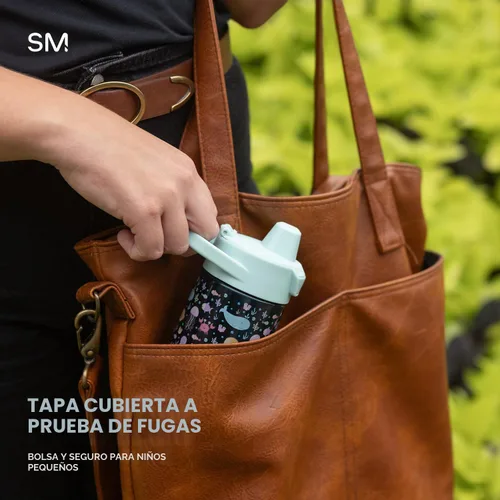 Vista 6 de Simple Modern Marvel Spiderman - Botella de agua Summit de plástico Tritan para niños, taza sin BPA de 12 onzas con tapa cubierta con popote a