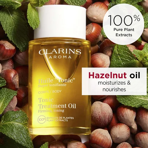 Vista 8 de Clarins Aceite de tratamiento corporal tónico Cuidado del embarazo de estrías La elasticidad de la piel se mejora después de 28 días* Firmas