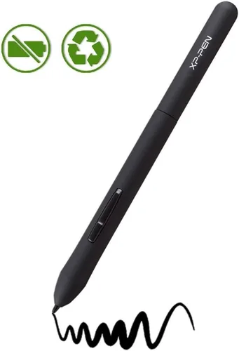 Vista 6 de XPPen PN01 - Lápiz capacitivo sin batería, 8192 niveles de sensibilidad a la presión del bolígrafo, solo compatible con XPPen Star G640 y Star G430