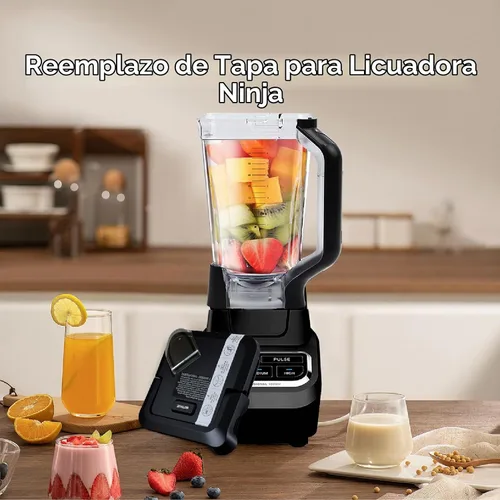Vista 6 de Reemplazo de la tapa de la licuadora, cubierta superior de jarra de 72 onzas compatible con Ninja