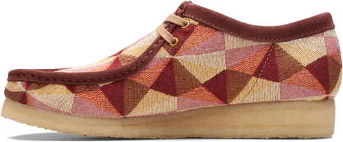 Vista 24 de Clarks Wallabee Chukka Botas para hombre cera de abeja cuero