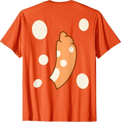 Vista 2 de Disfraz familiar de perro Heeler de Heeler para camiseta de Halloween, Naranja