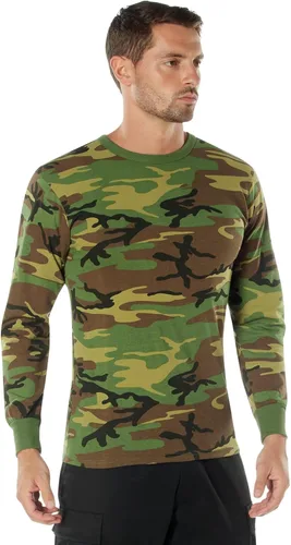 Vista 22 de Rothco Long Sleeve Camo T-Shirt ACU Digital Camo