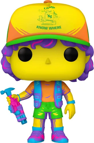 Vista 3 de Dustin (Target Exc): P o p ! Paquete de figura de vinilo para TV con 1 protector gráfico compatible (828-59818 - B)