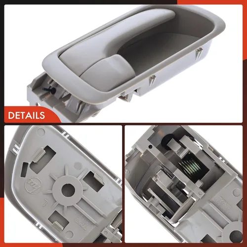 Vista 7 de A-Premium Manijas interiores interiores para puertas compatibles con Toyota Camry 2002 2003 2004 2005 2006, color beige, juego de 2 piezas, parte