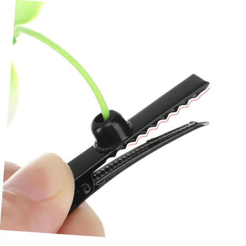 Vista 8 de BESPORTBLE 10 pinzas para el cabello, brotes de frijol, planta, pasadores para la cabeza, pasadores, horquillas para niñas y mujeres