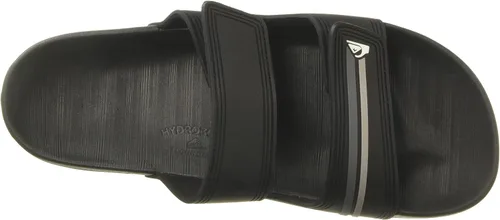 Vista 5 de Quiksilver Sandalias Rivi de doble ajuste de 3 puntos para hombre, PARENT, Padre