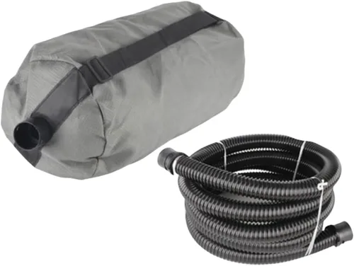 Vista 8 de Kikeep Lijadora de paneles de yeso Bolsa de recolección de polvo Bolsa de recolección de máquina de rectificado de pared, accesorio para lijadora