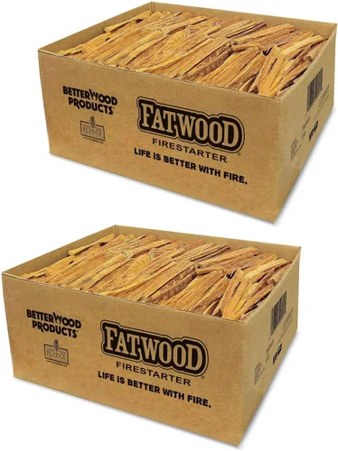 Vista 11 de Firestarter de madera de pino totalmente natural para chimenea, quimeneas, parrilla o estufas de pellets y leña, cubo de abedul de 5 libras