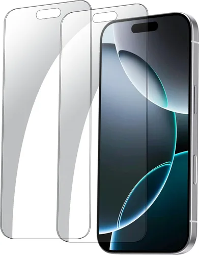 Vista 12 de Paquete de 2 protectores de pantalla de privacidad para iPhone 13/13 Pro/14 película de vidrio templado privado antiespía, dureza 9H y resistente a