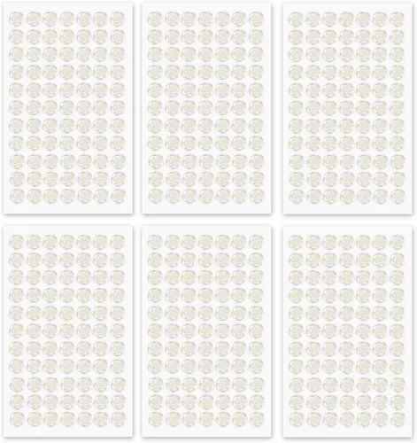 Vista 12 de MYDBUYSOME 5100 PIEZAS Adhesivos de Perla - Perlas Autoadhesivas para Peinado, Cara, Maquillaje, Ojos, Uñas, Manualidades, Gemas Adhesivas