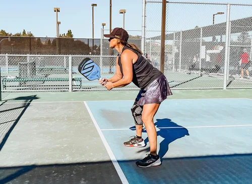Vista 3 de Blevonh - Falda de tenis para mujer con bolsillo, para correr o jugar golf