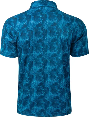 Vista 133 de TAPULCO Camisetas tipo polo de secado rápido para hombre, diseño de camuflaje, atléticas, ligeras, transpirables, casuales, para golf