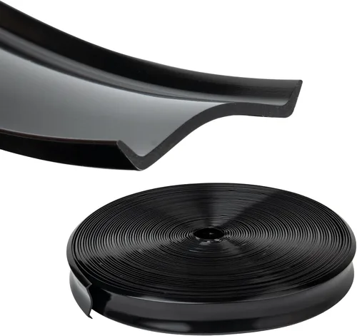 Vista 8 de Moldura de inserción de vinilo para carrocería, moldura de inserción para tornillos (3/4 "-50 pies-Blanco)