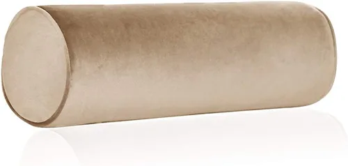 Vista 32 de Tinbolunce Almohada enrollable de espuma viscoelástica para rodilla/pierna/cuello - Cojín cilíndrico de luna llena/almohada cilíndrica redonda