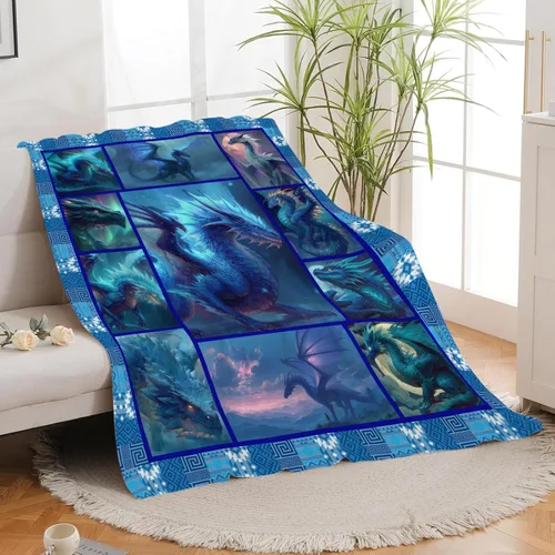 Vista 297 de Manta de águila con la bandera estadounidense y águila calva, regalos para niños, niñas, niños, adultos, mujeres y hombres, suave, acogedora, cálida