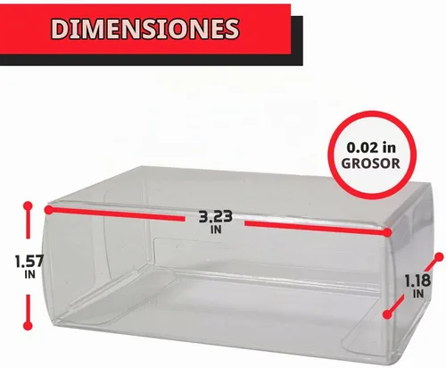 Vista 2 de Protector de vitrina compatible con Hot Wheels 1/64, fundida a presión