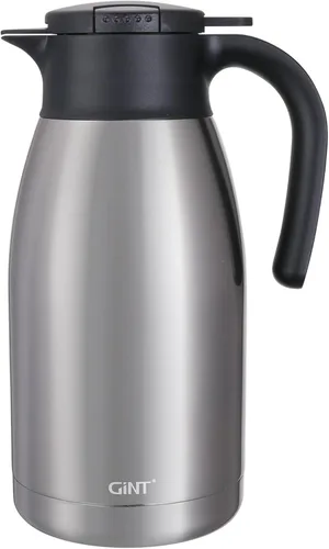 Vista 12 de Jarra térmica para café GiNT de 1L / 34Oz, jarras de café de acero inoxidable aisladas para mantener caliente/Jarra térmica de vacío de doble pared