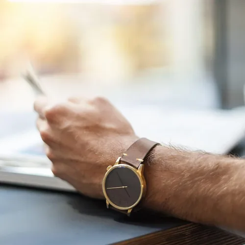 Vista 6 de REZERO - Correa de reloj de liberación rápida, correas de reloj de cuero de grano superior para hombres y mujeres, 0.709in, 0.787in, 0.827in