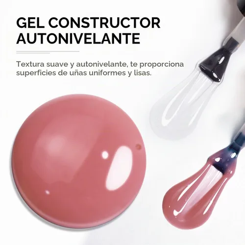 Vista 9 de JODSONE Gel Constructor para Uñas, Juego de 4 Piezas de 10ML, Fortalecedor de Puntas y Extensiones de Uñas, Necesario de Curación con Lámpara