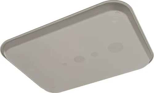 Vista 4 de Carlisle FoodService Products Bandeja de plástico para comida rápida, 14 x 18 pulgadas, gris (paquete de 2)