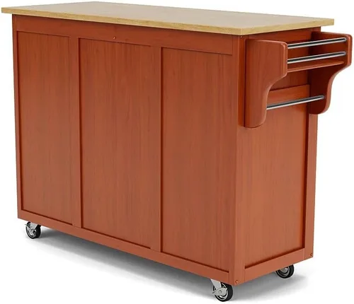Vista 12 de Carrito gabinete de cocina, de Home Styles Create-a-Cart, Madera Noble, Roble cottage
