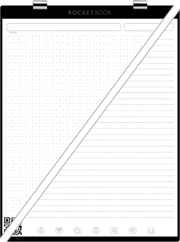 Vista 13 de Rocketbook Orbit - Paquete de páginas ejecutivas - Bloc de notas legal reutilizable inteligente - Gráfico.