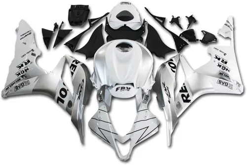 Vista 33 de Carenado negro brillante para Honda 2007 2008 CBR600RR CBR 600RR nueva inyección ABS plásticos cuerpo kit cuerpo trabajo 07 08