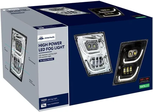 Vista 3 de United Pacific 32597 Luz antiniebla, LED apagón, derecha, para 03-17 Volvo VN/VNL