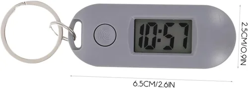 Vista 6 de Mikikit 2 piezas de enfermeras portátiles para niños, fácil de silenciar sin luz de huevo, reloj de temporizador universal para adultos, deportes