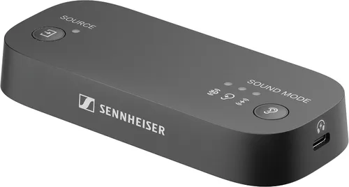 Vista 14 de Auriculares Sennheiser RS 255 para TV - Paquete de Auriculares Bluetooth y Transmisor - Auriculares Inalámbricos de Baja Latencia con Sonido