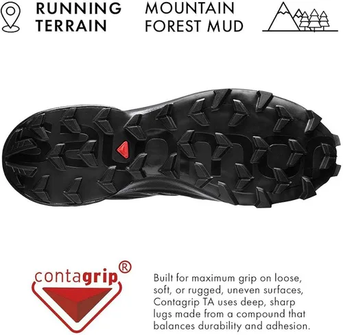 Vista 10 de Tenis Salomon Speedcross 5 Trail para correr en senderos para hombre