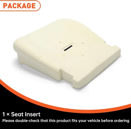 Vista 6 de ECOTRIC Cojín de asiento compatible con Ford F-250 F-350 F-450 F-550 Super Duty 1999-2007 Reemplazo para F81Z-25632A23-BA F81Z25632A23BA parte