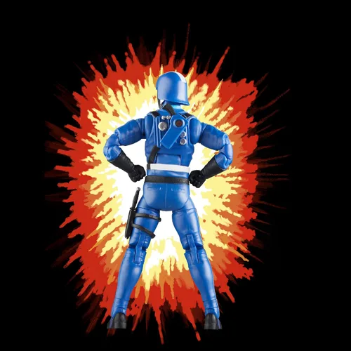 Vista 7 de G.I. Joe Classified Series Retro Cardback Cobra Commander, figura de acción coleccionable de 6 pulgadas con 8 accesorios