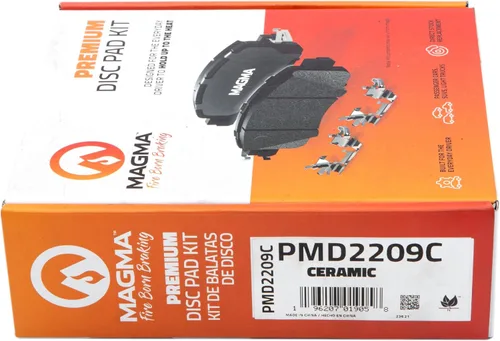 Vista 5 de MAGMA Fire Born Braking Pastillas de freno de cerámica premium PMD2209C, delanteras