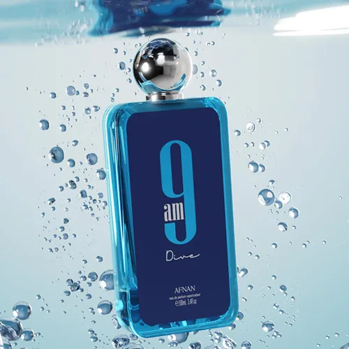 Vista 7 de Afnan 9 AM Dive Unisex Eau De Parfum, 3.4 Fl. Oz
