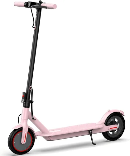 Vista 16 de Scooter eléctrico adulto 19Mph/22Mph E-Scooter ligero de largo alcance Rojo