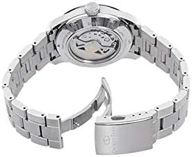 Vista 3 de Orient Star RK-AT0009N - Reloj de pulsera para hombre con correa de metal contemporánea semiesqueleto enviado desde Japón