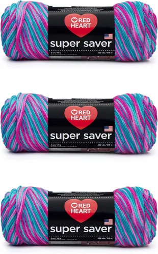 Vista 109 de Red Heart Hilo Super Saver, paquete de 3, camuflaje, 3