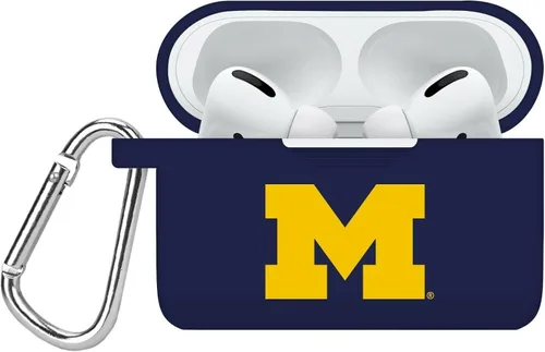 Vista 7 de Alabama Crimson Tide - Funda de silicona compatible con Apple AirPods Pro (negro)