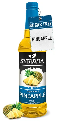 Vista 46 de Jarabe de café sin azúcar Syruvia, jarabe con sabor a caramelo para bebidas, lattes y postres – 25.4 fl oz