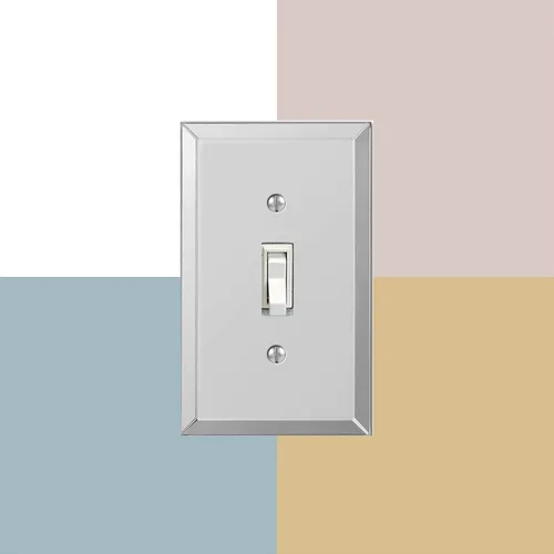 Vista 7 de Amerelle 66TTT - Placa de pared de espejo, 3 palancas, acrílico, transparente, paquete de 1