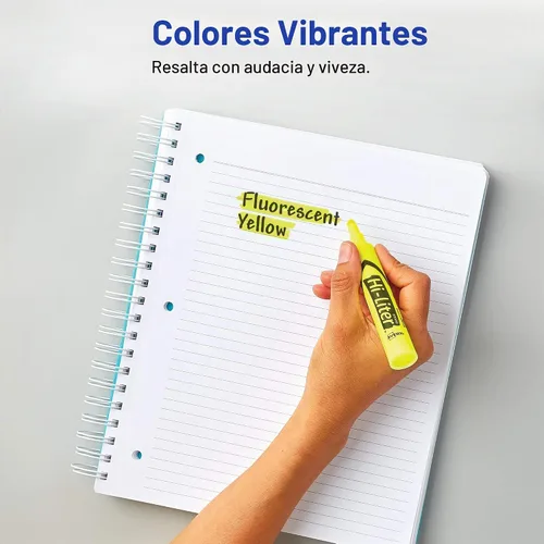 Vista 5 de Avery Hi-Liter - Rotuladores de punta biselada para escritorio, tinta a prueba de manchas