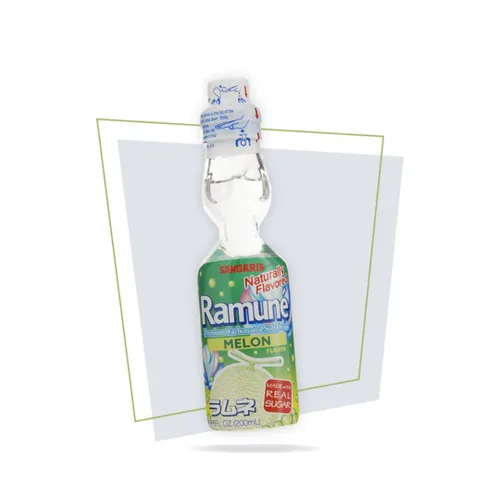 Vista 5 de Sangaria Ramune - Bebidas japonesas, soda de mármol, carbonatadas, paquete variado, paquetes, combo Mix Favor, original, fresa, naranja, melón, uva