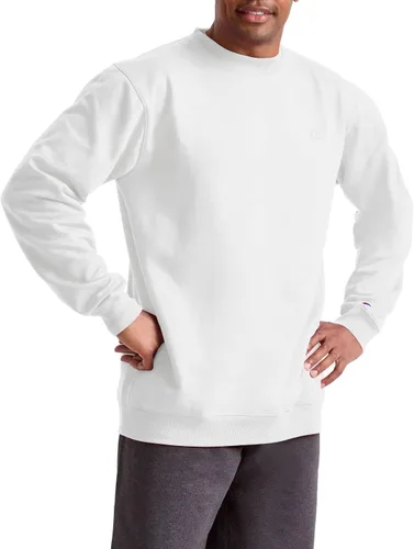 Vista 84 de Champion Sudadera de forro polar de peso medio con cuello redondo para hombre (regular o grande y alto)